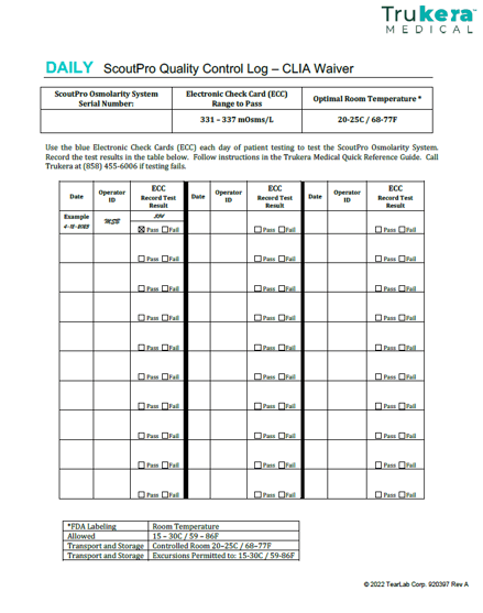 SP Daily Log